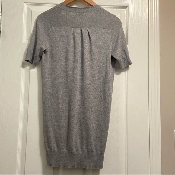 Ann Taylor Grey Button Cardigan - Picture 2 of 5